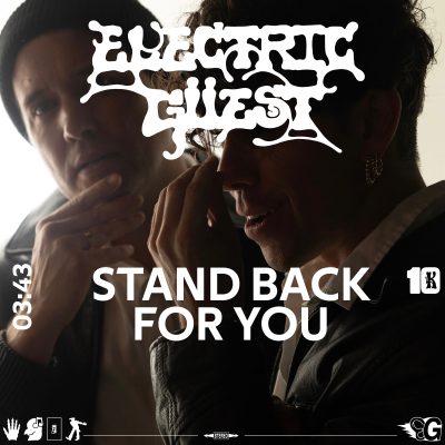 Cover single - Stand Back For You